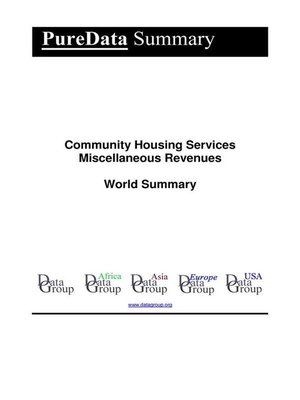 cover image of Community Housing Services Miscellaneous Revenues World Summary